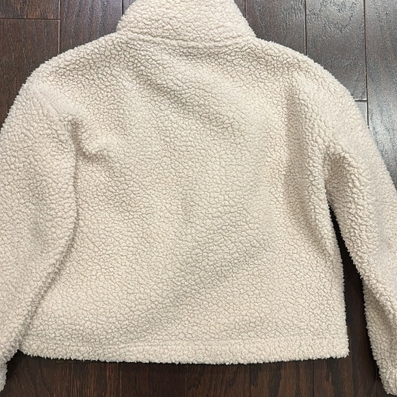 Gap Kids Half Zip Sherpa Pullover Size M (8) - Picture 6 of 9